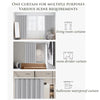 6717 Solid 1 Piece Door Curtain (180x200cm) DeoDap