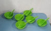 5105 Soup Bowl Spoon Set Plastic For Kitchen & Home Use